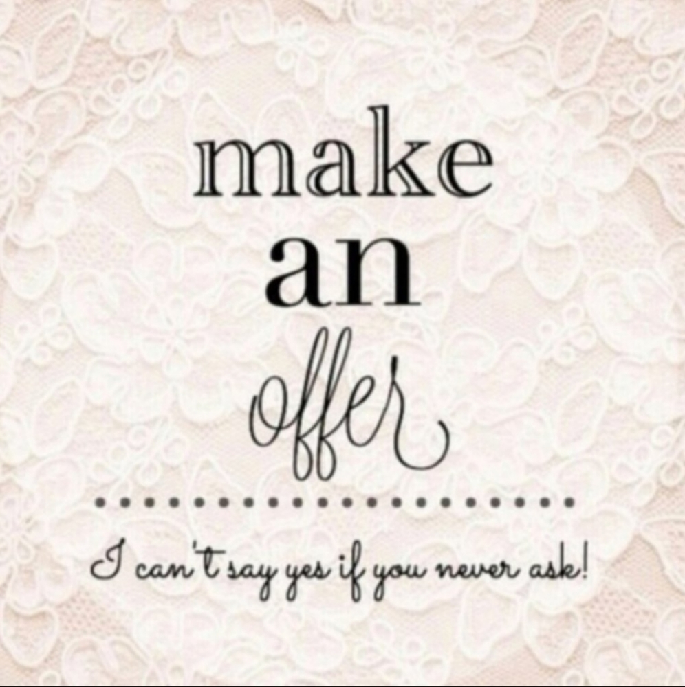 Offers Welcomed
